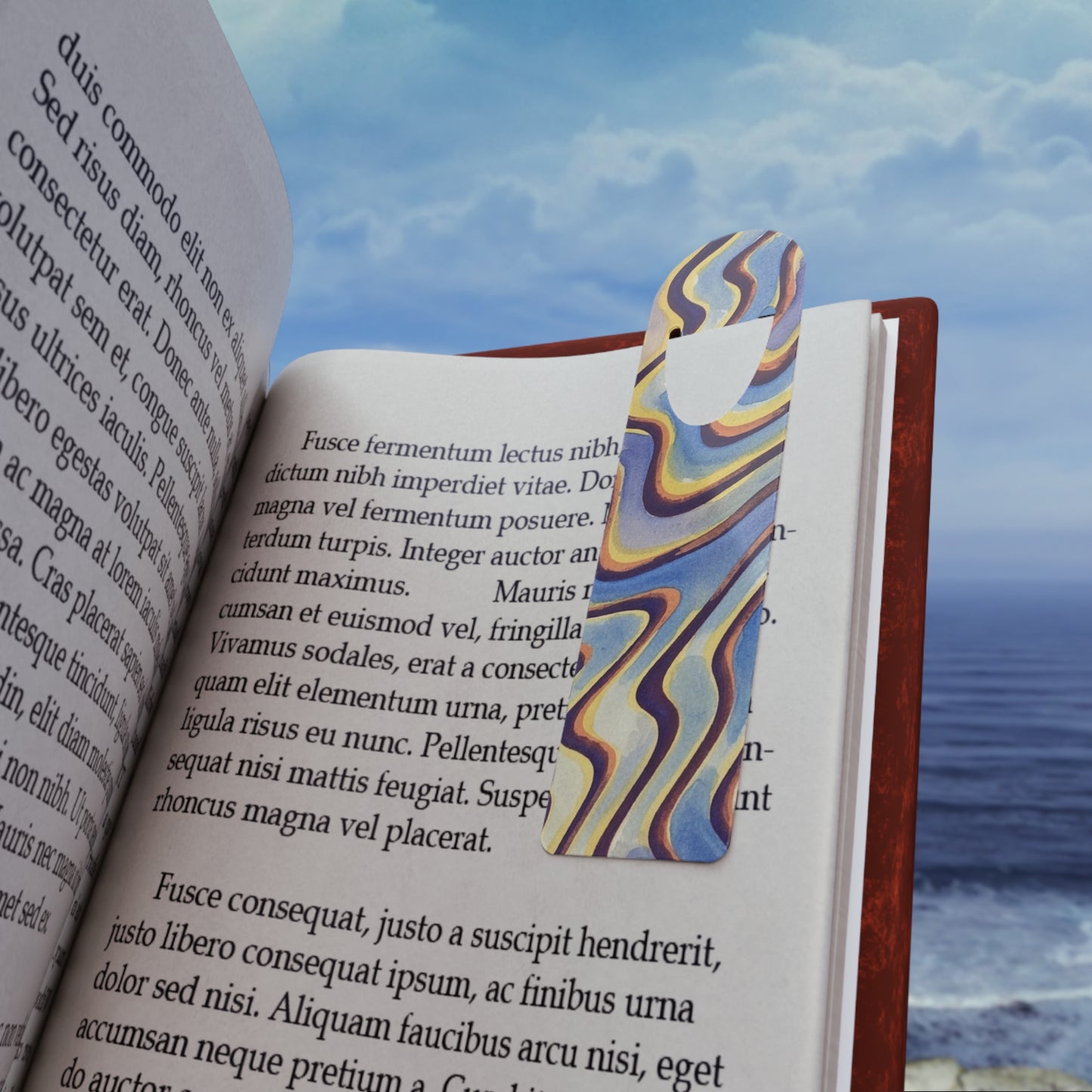 Copy of Elegant Floral Bookmark - Metal Nature-Inspired Design