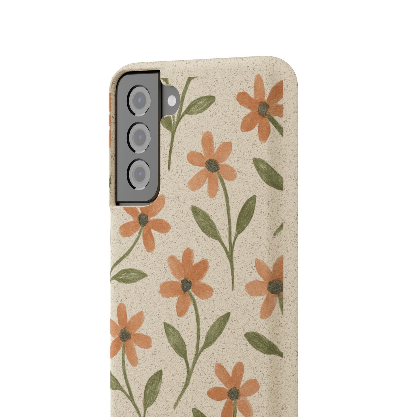Floral Phone Case - Biodegradable Protective Cover