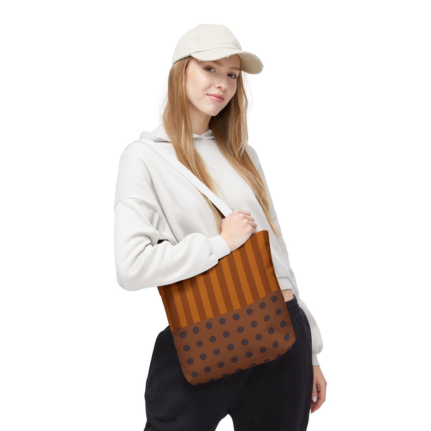 Tote Bag Stripes/Dots