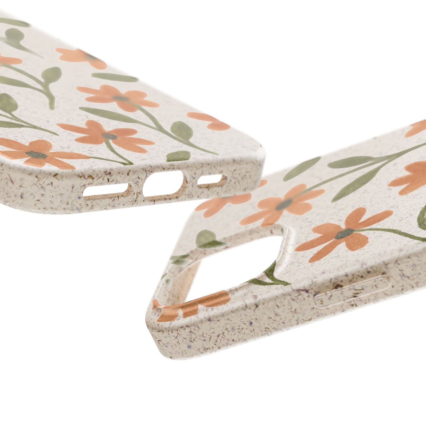 Floral Phone Case - Biodegradable Protective Cover