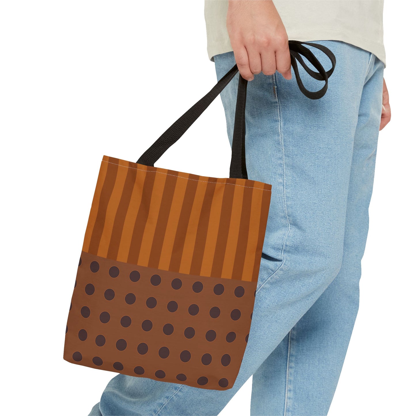Tote Bag Stripes/Dots