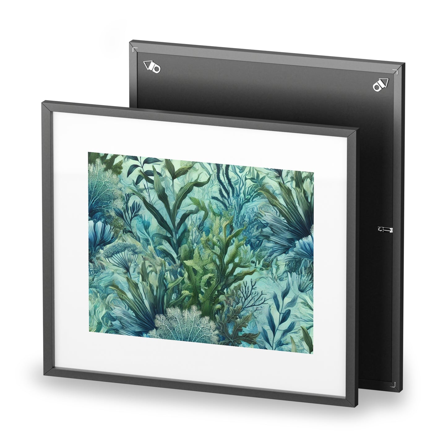 Framed Poster - Matte Finish Art for Coastal Decor