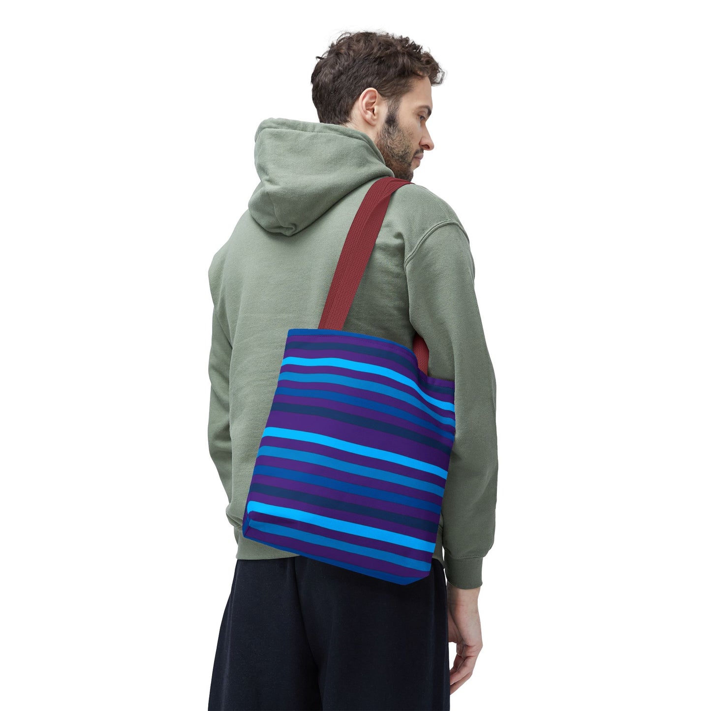 Purple/Blue Tote Bag
