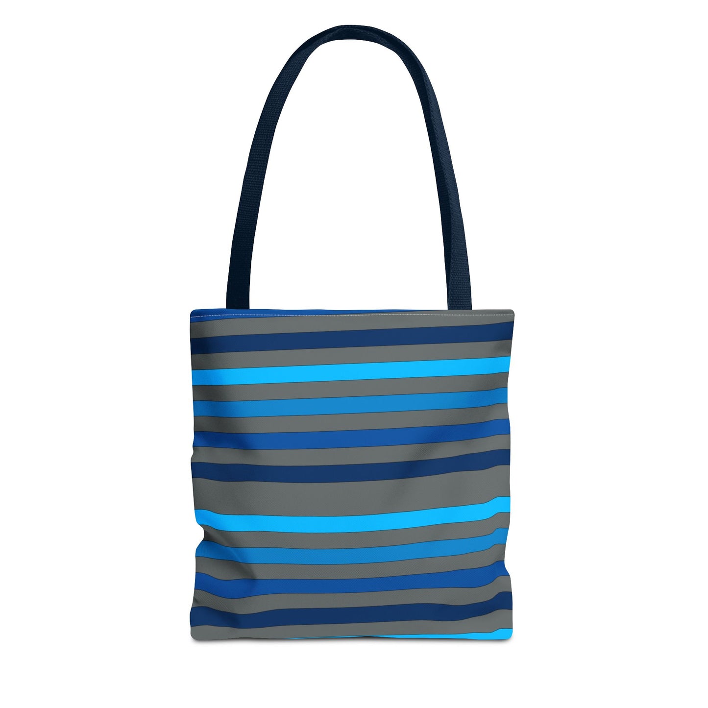 Grey/Blue Tote Bag