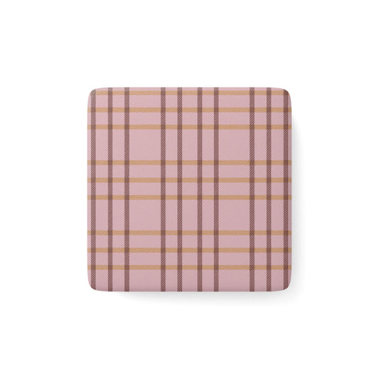 Pink Porcelain Magnet