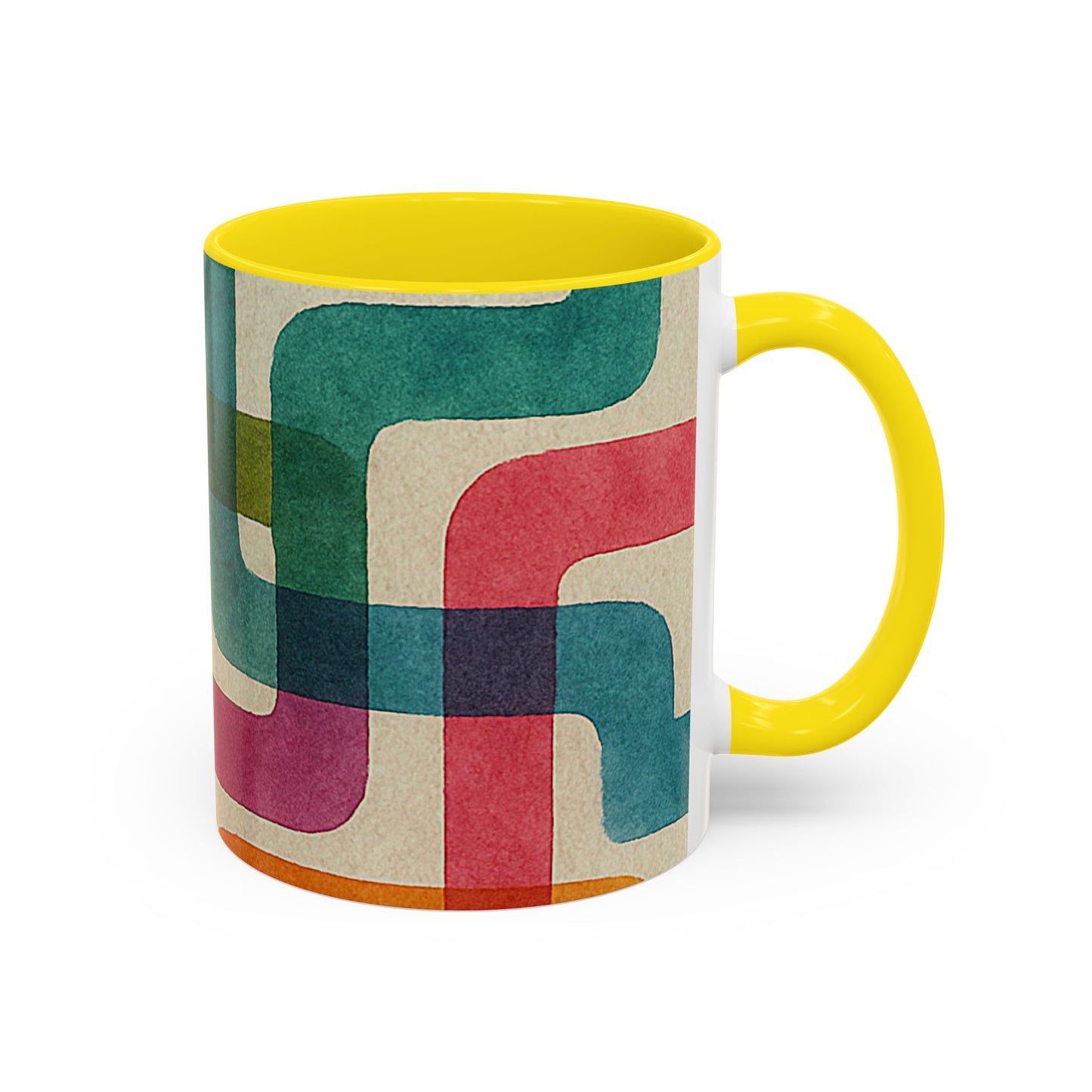 Retro Color Curves Coffee Mug