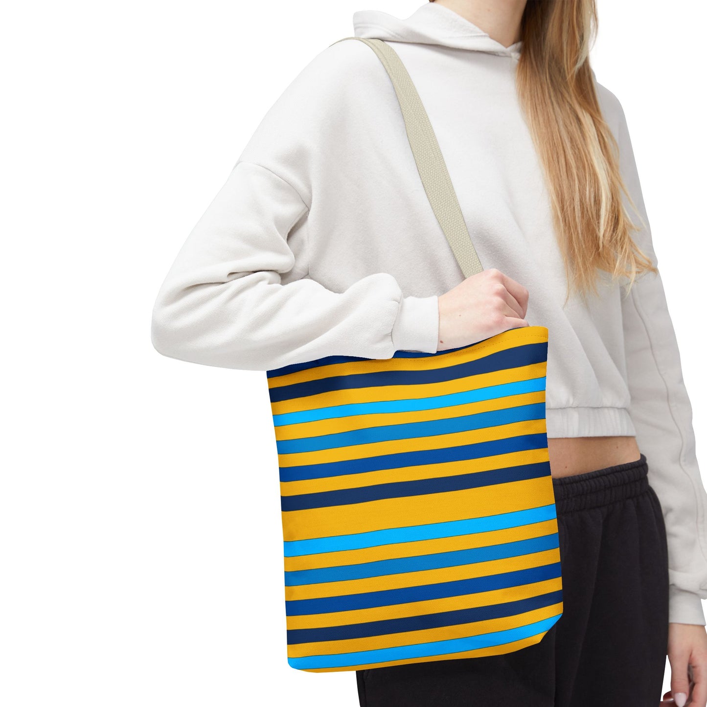 Yellow/Blue Tote Bag