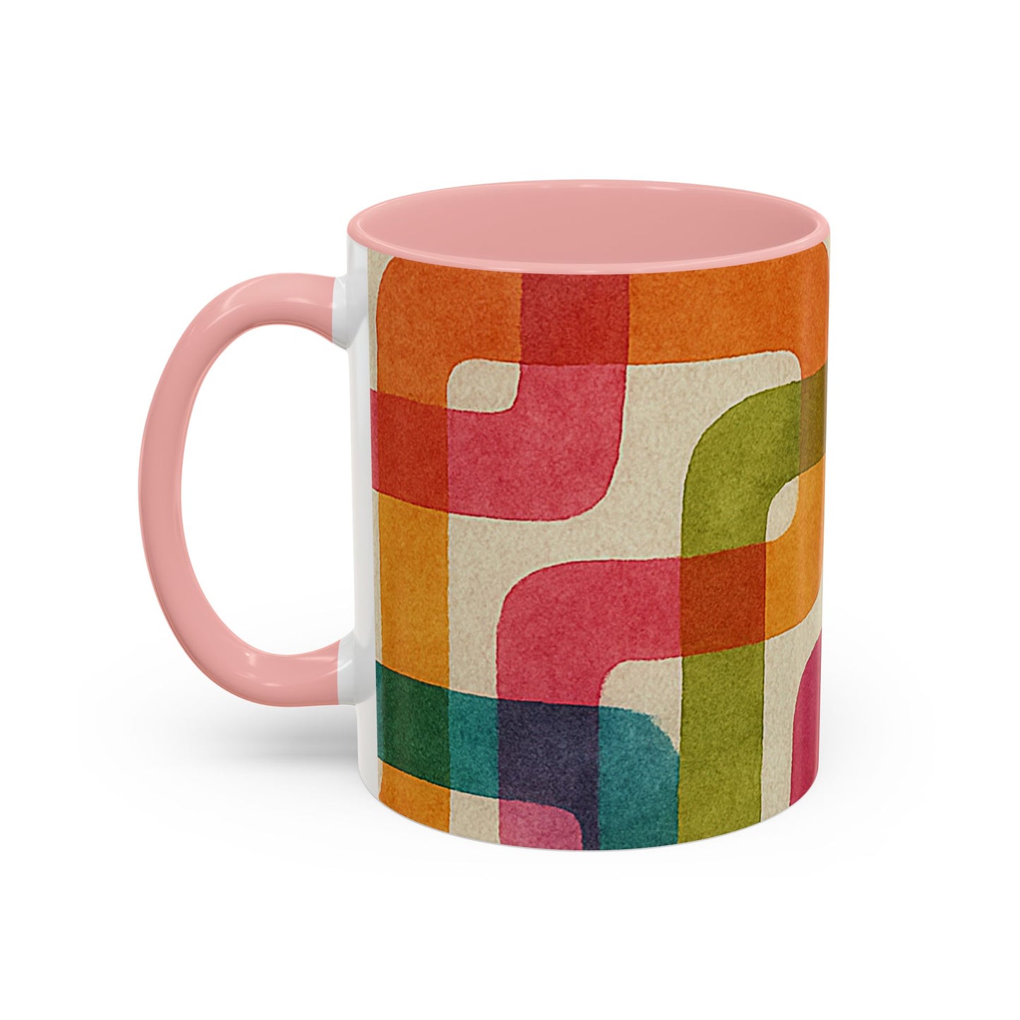 Retro Color Curves Coffee Mug