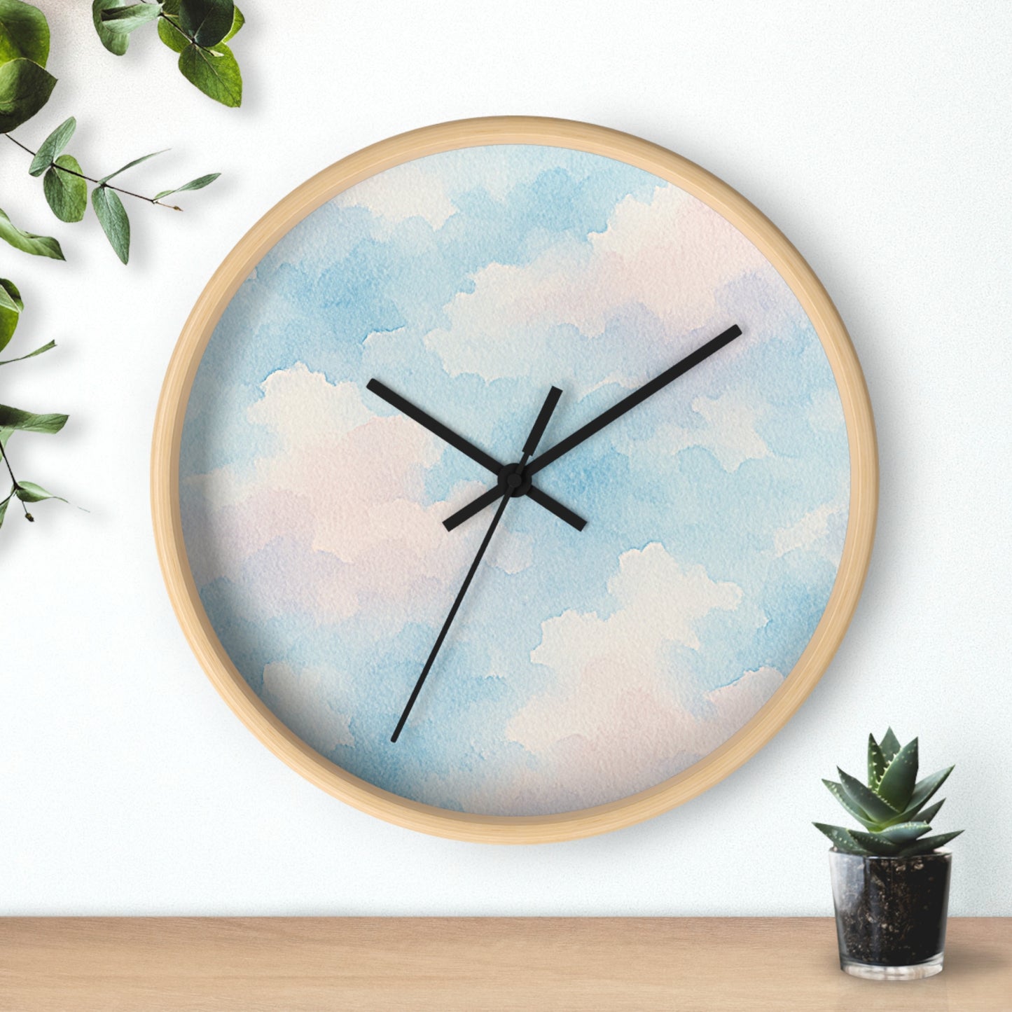 Clouds Wall Clock
