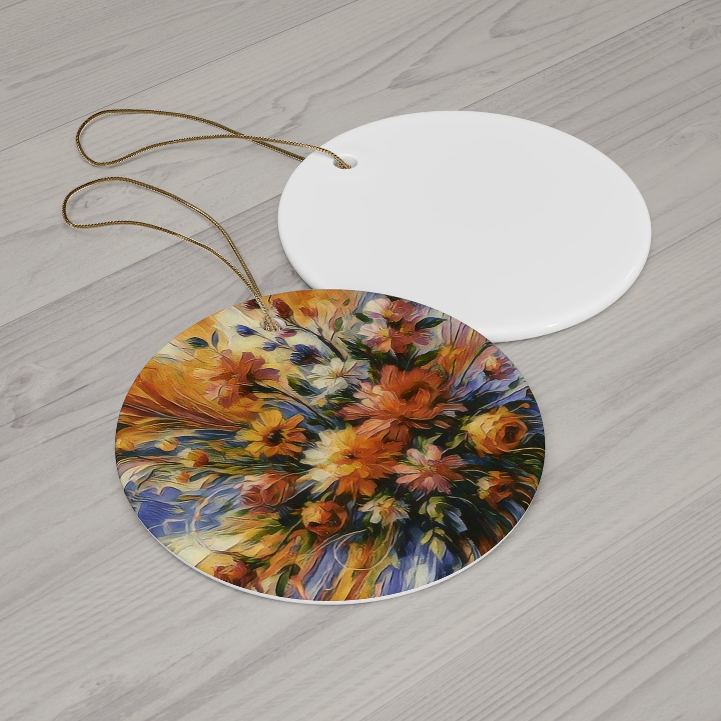 Ceramic Ornament, 4 Shapes