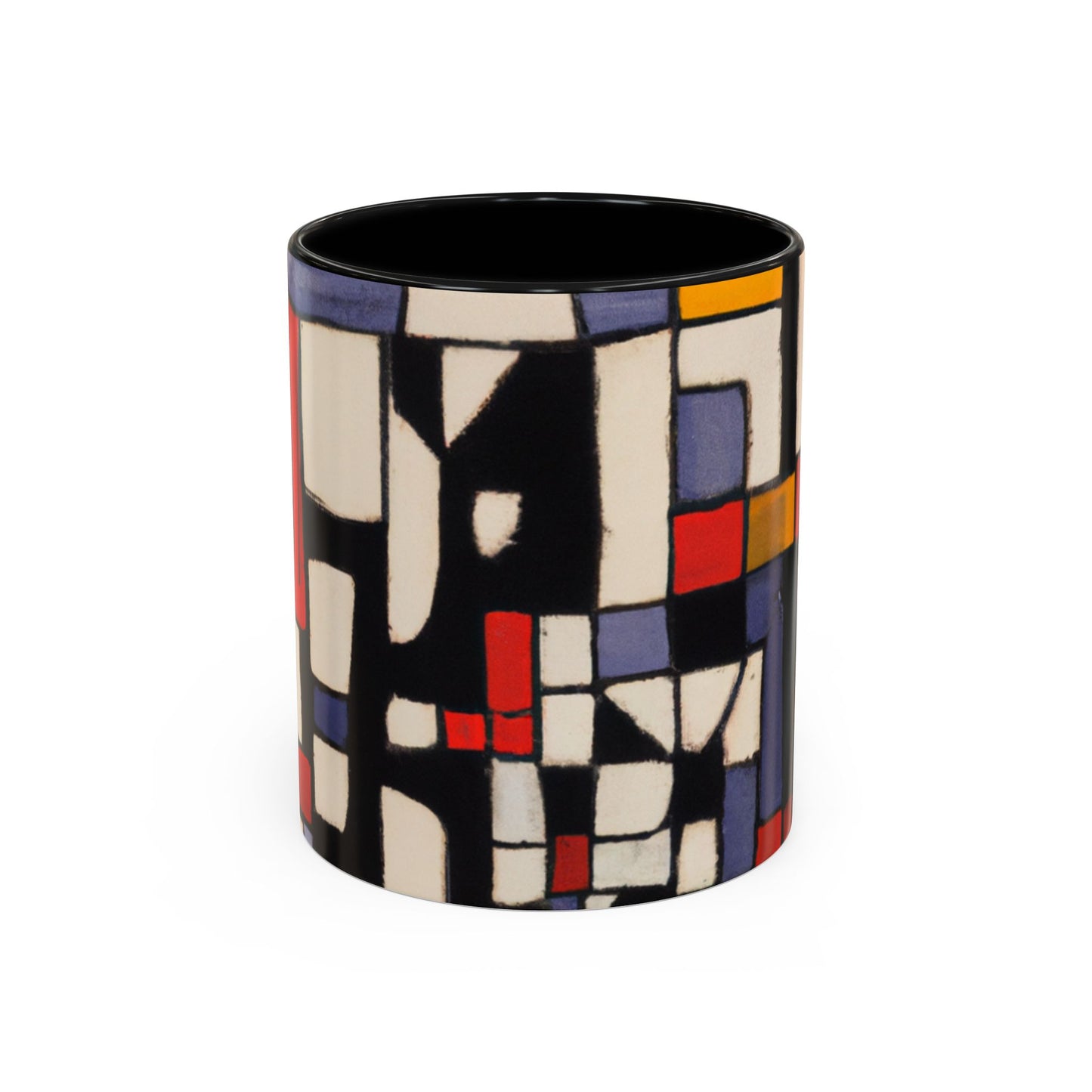 Modern Blocks Accent Coffee Mug, 11oz