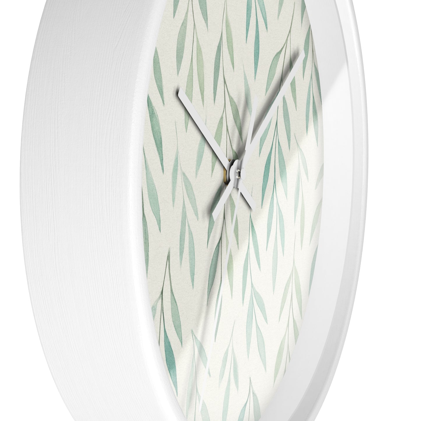 Botanical Leaf Wall Clock – Nature-inspired Home Decor