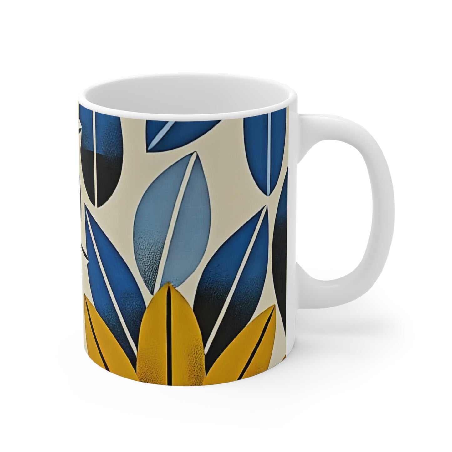 Modern Floral 11oz Mug