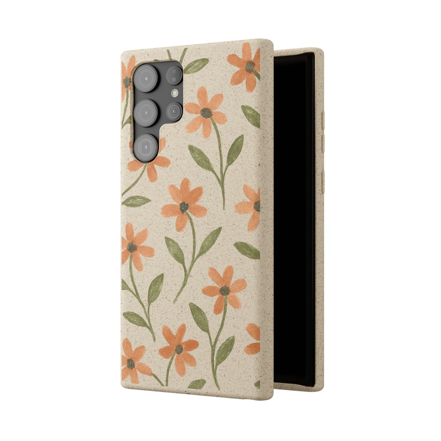 Floral Phone Case - Biodegradable Protective Cover