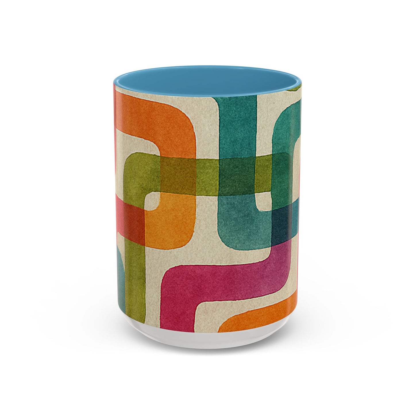 Retro Color Curves Coffee Mug