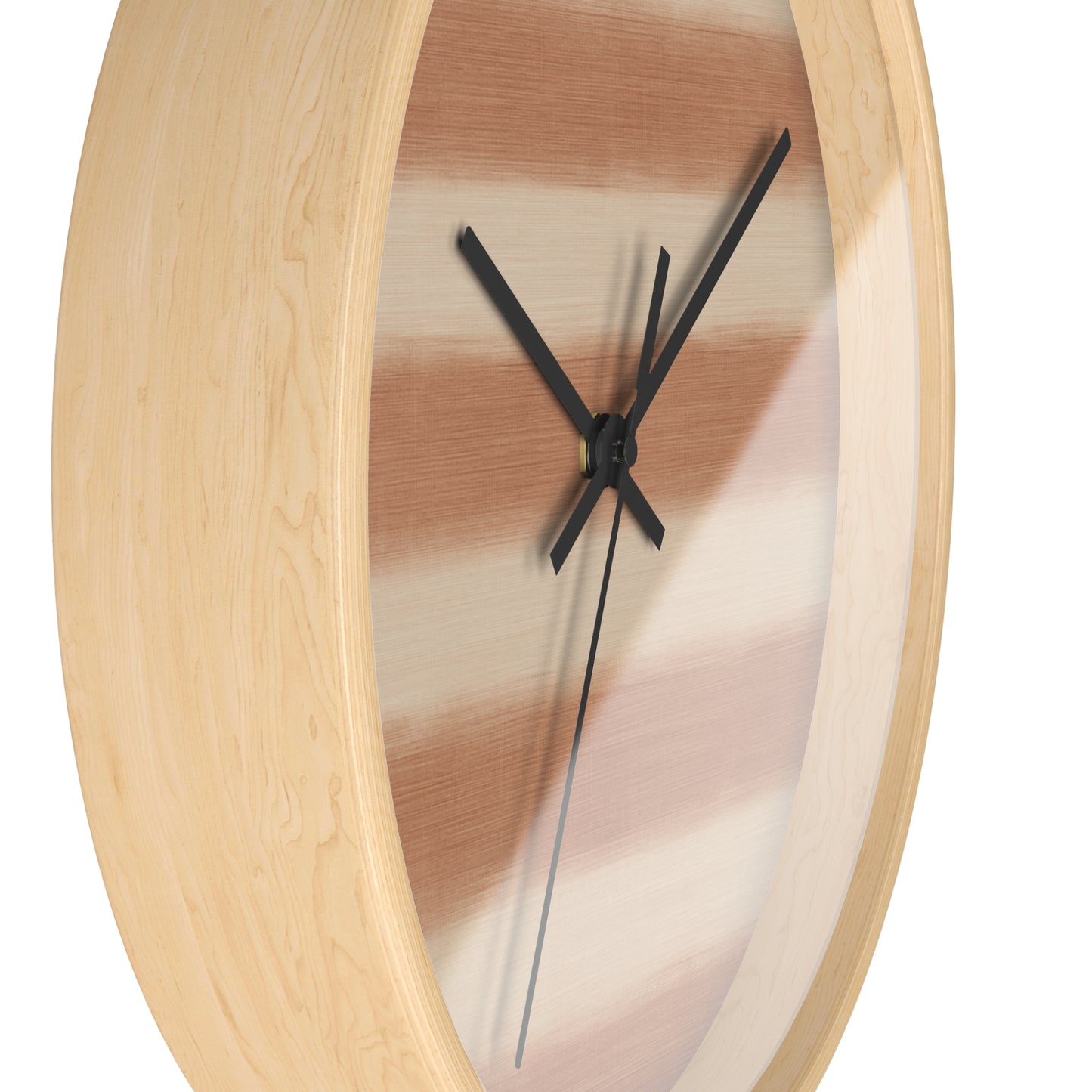 Loom Light Stripes Wall Clock – Clay Fade