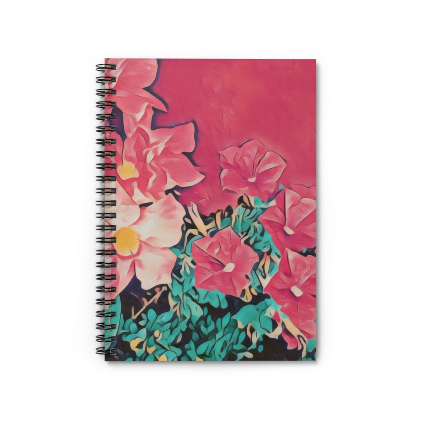 XFlowers (Original Photo Edit) Spiral Notebook - Ruled Line