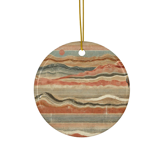 Ceramic Ornament desert theme