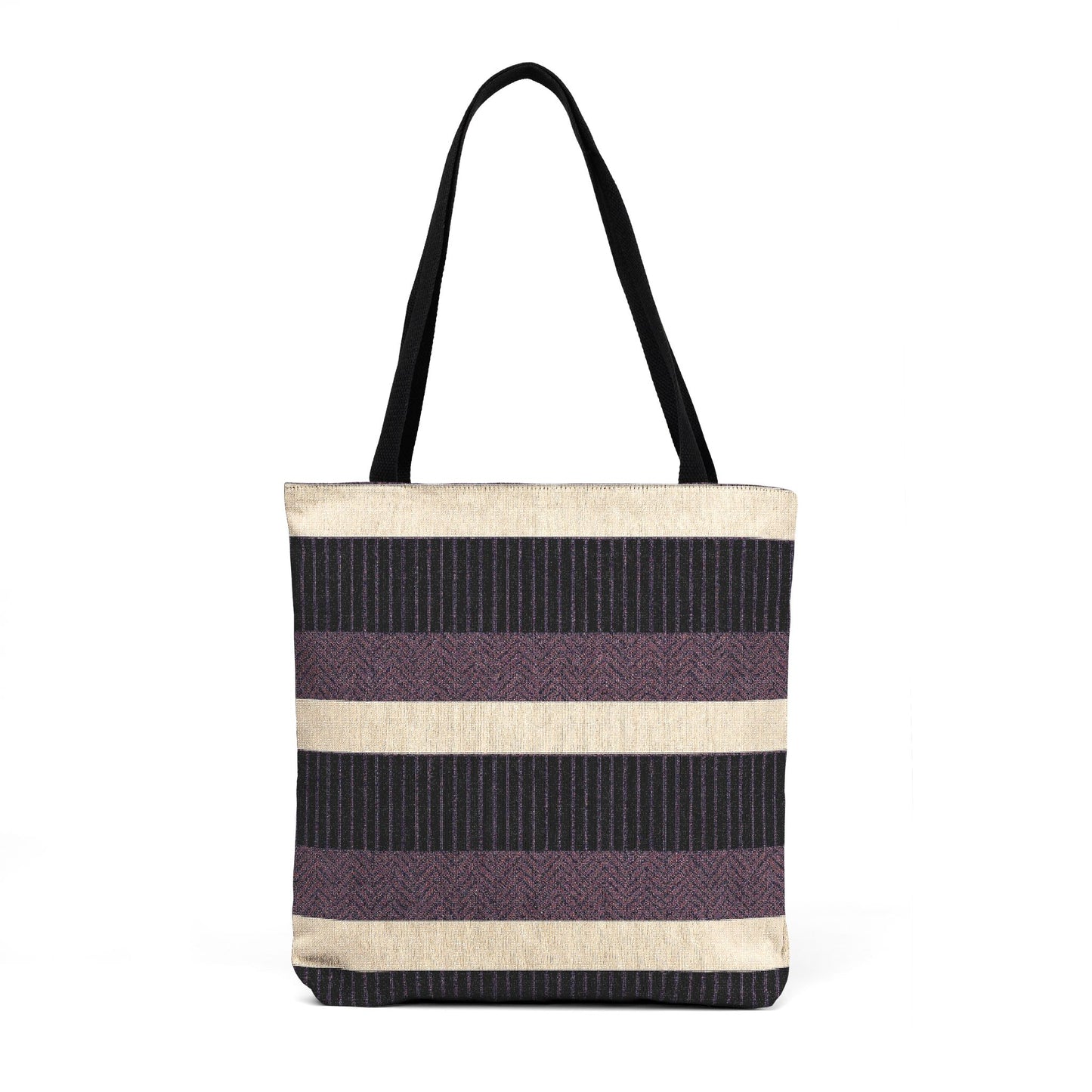 Field Weave – Linen Dusk Woven Tote