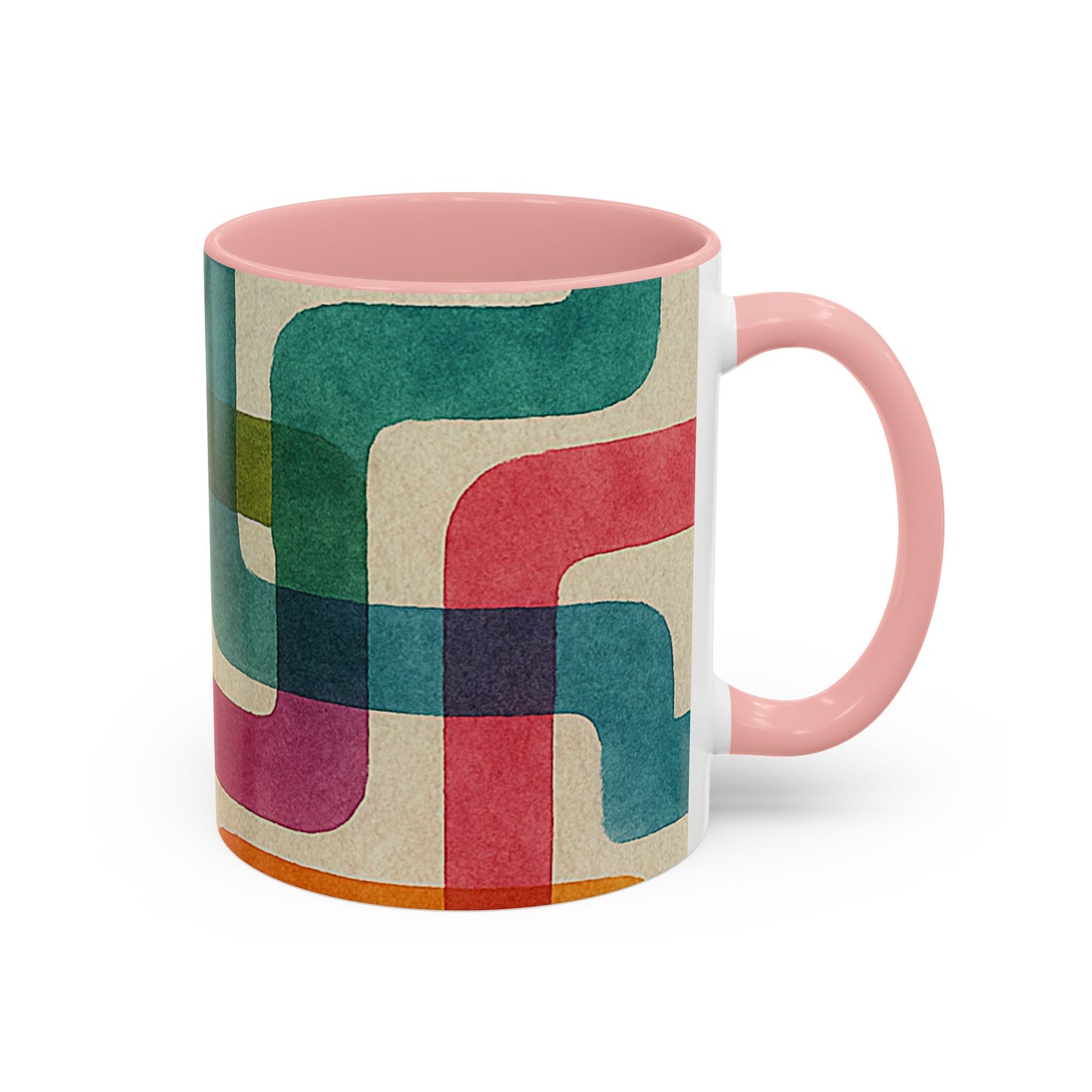 Retro Color Curves Coffee Mug