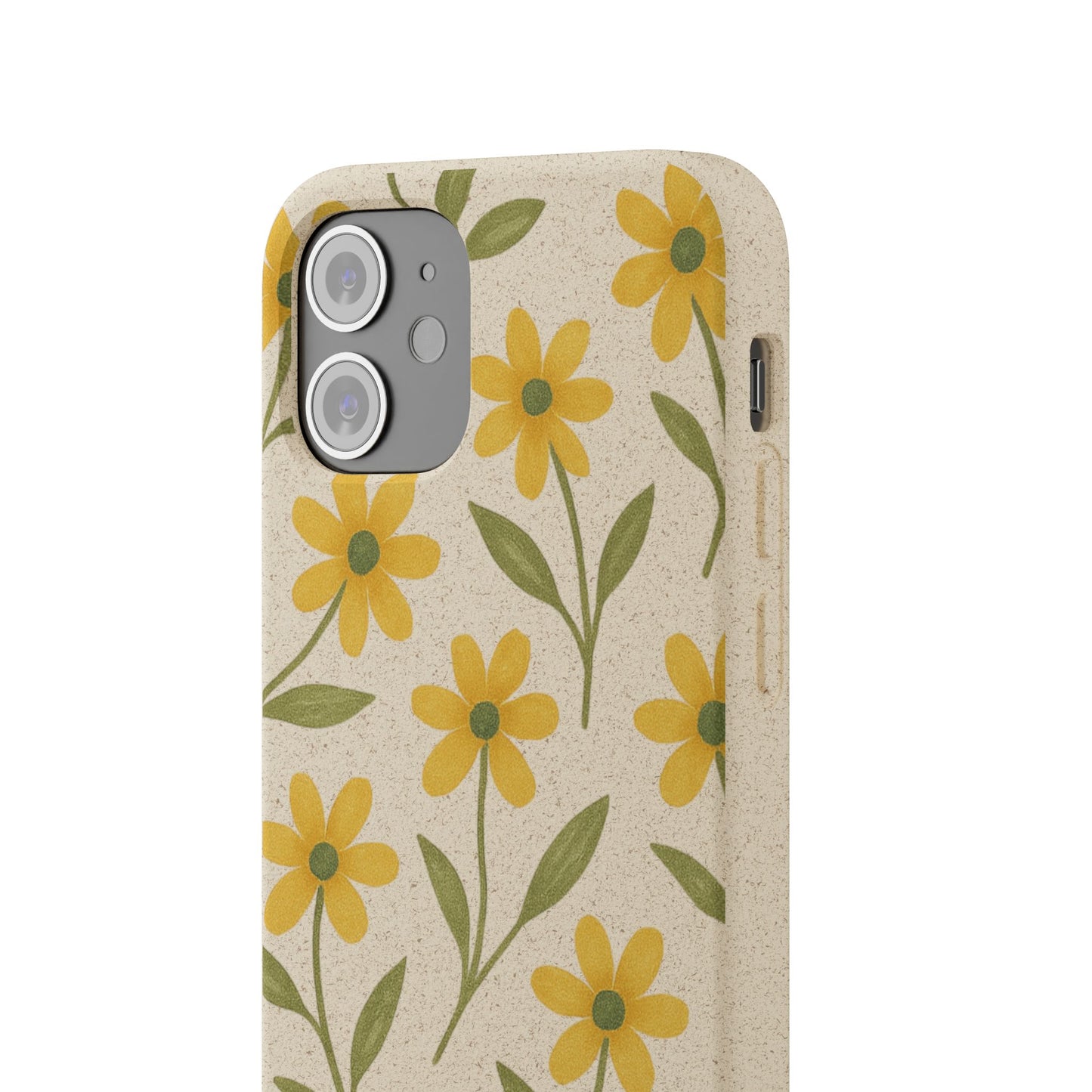 Meadow Bloom Biodegradable Phone Case - Marigold
