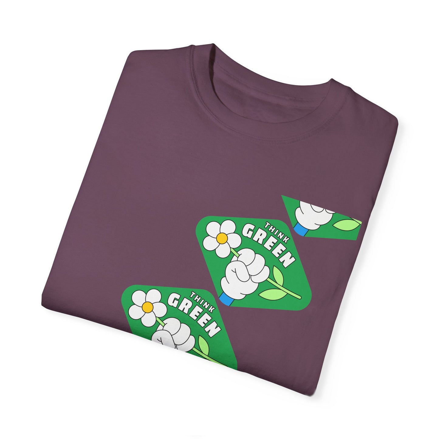 Unisex Garment-Dyed T-shirt - Think Green