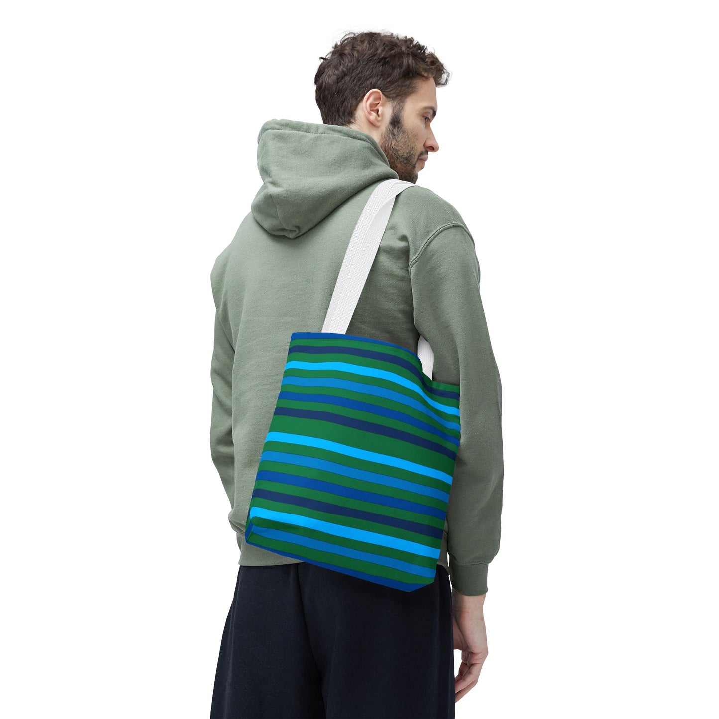 Green/Blue Tote Bag