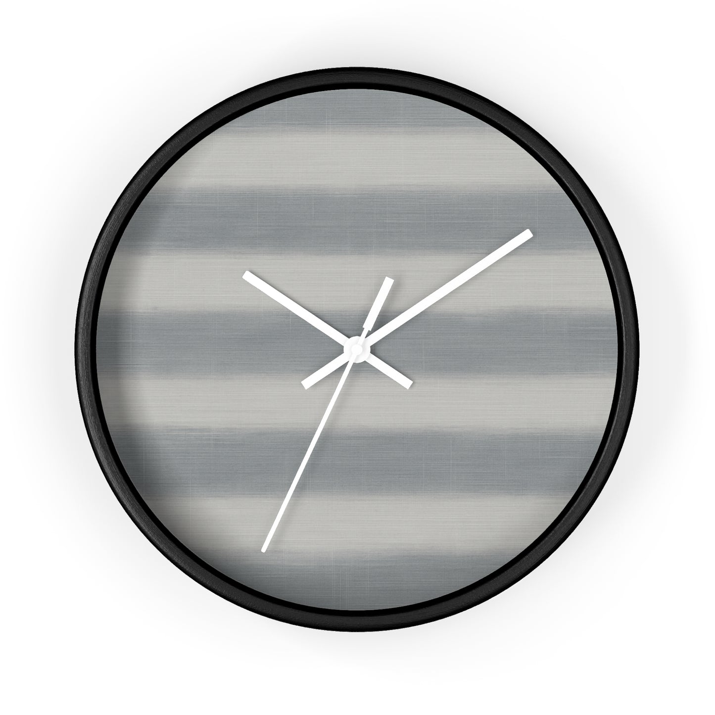 Loom Light Stripes Wall Clock – Mist Fade