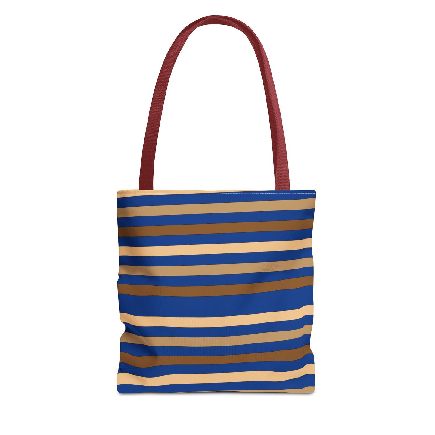 Blue/Brown Tote Bag