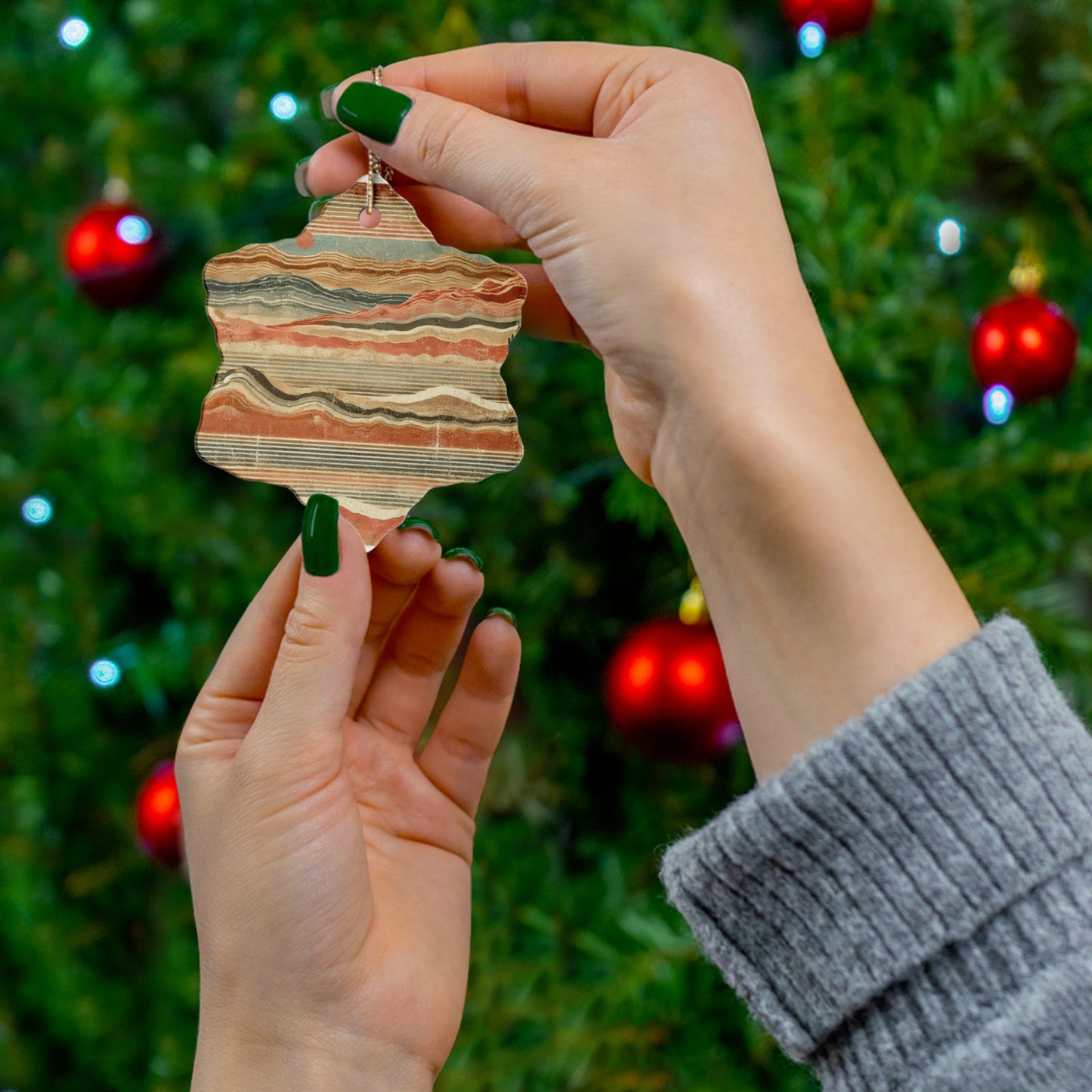 Ceramic Ornament desert theme