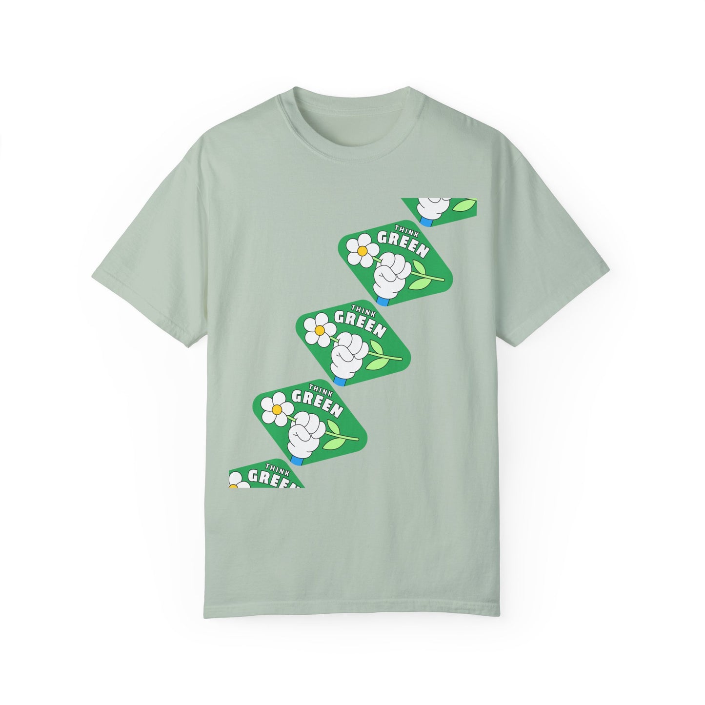 Unisex Garment-Dyed T-shirt - Think Green