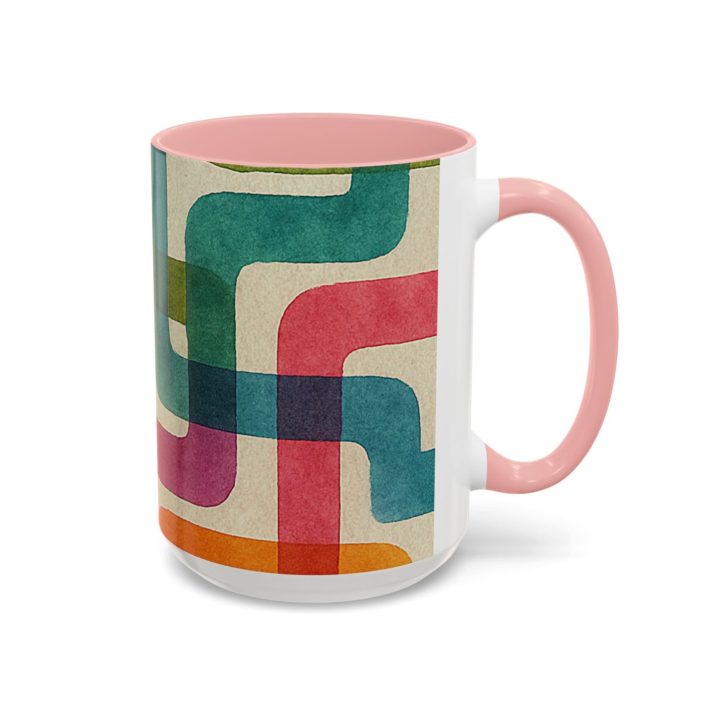 Retro Color Curves Coffee Mug