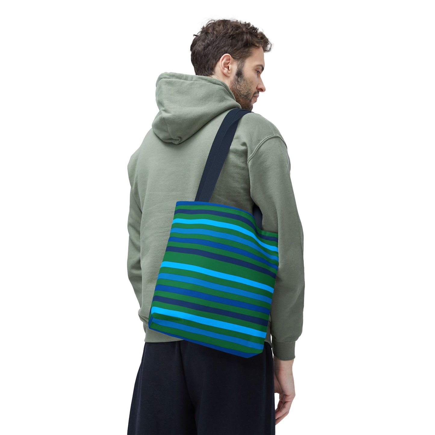 Green/Blue Tote Bag
