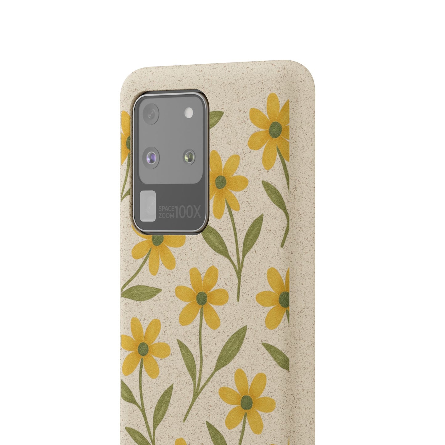 Meadow Bloom Biodegradable Phone Case - Marigold
