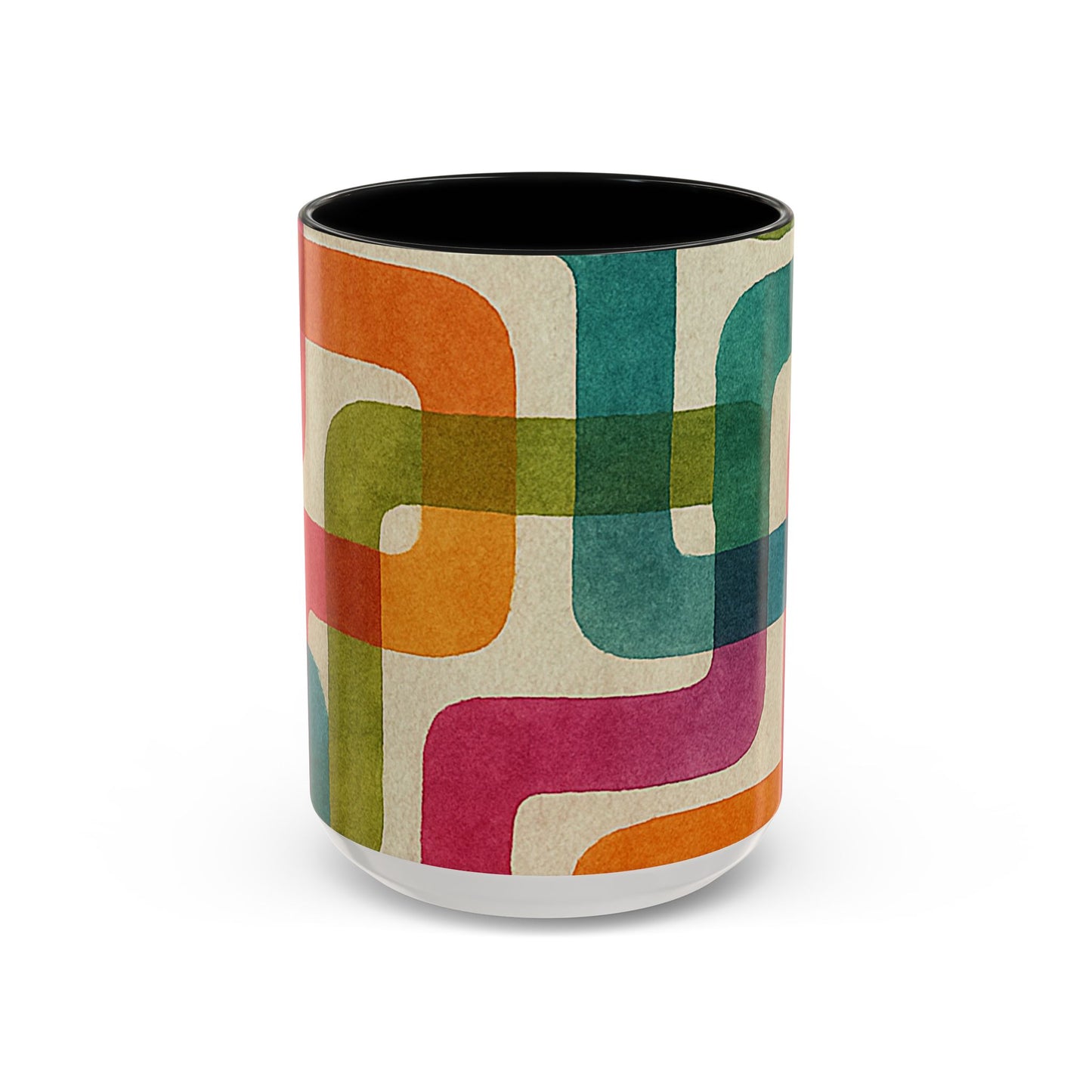 Retro Color Curves Coffee Mug
