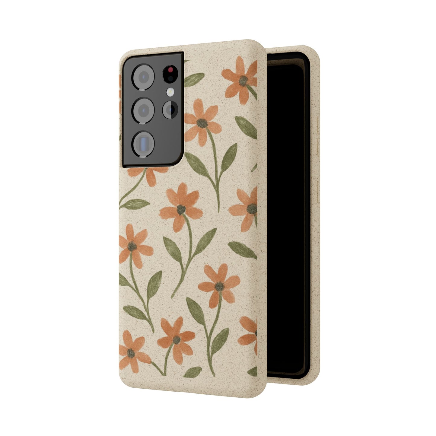 Floral Phone Case - Biodegradable Protective Cover