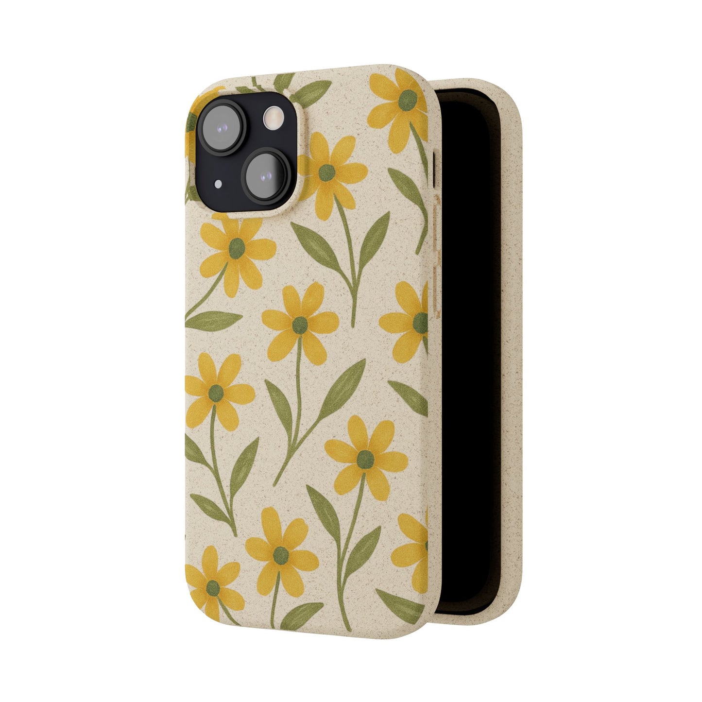 Meadow Bloom Biodegradable Phone Case - Marigold