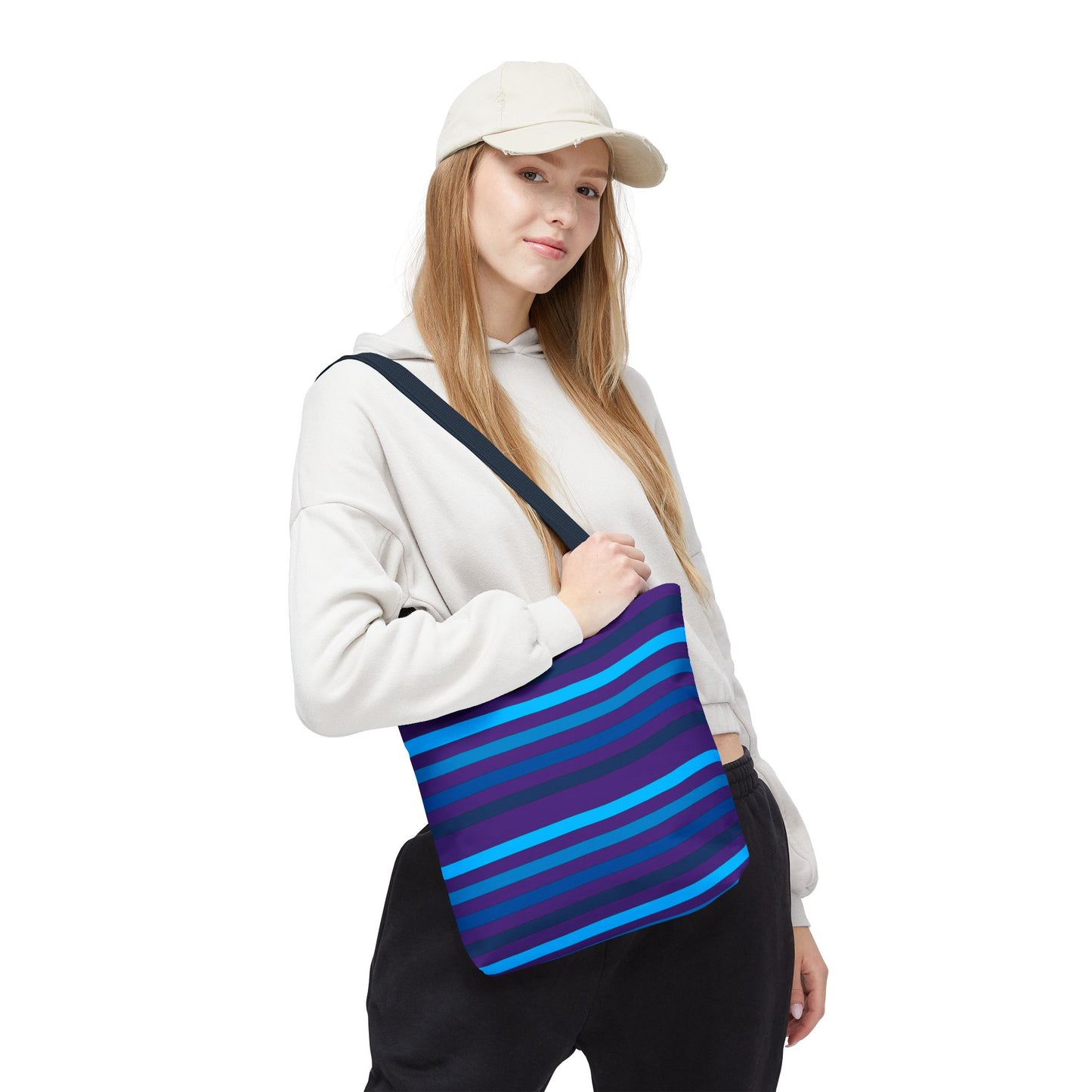 Purple/Blue Tote Bag