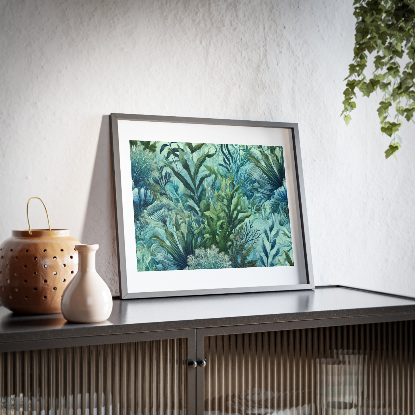 Framed Poster - Matte Finish Art for Coastal Decor
