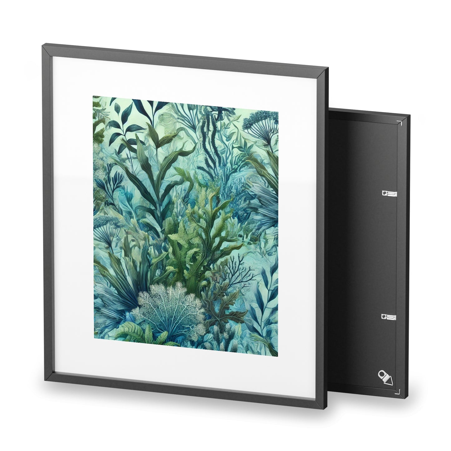 Framed Poster - Matte Finish Art for Coastal Decor