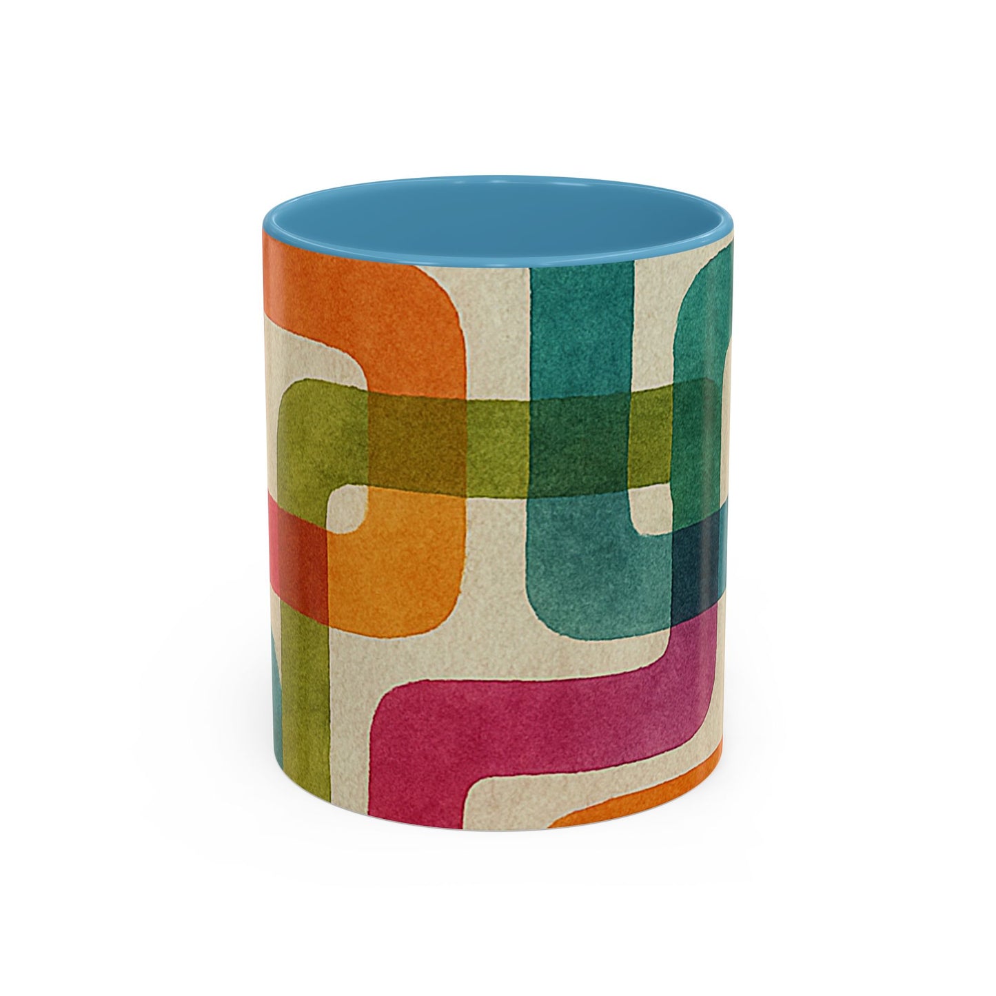 Retro Color Curves Coffee Mug