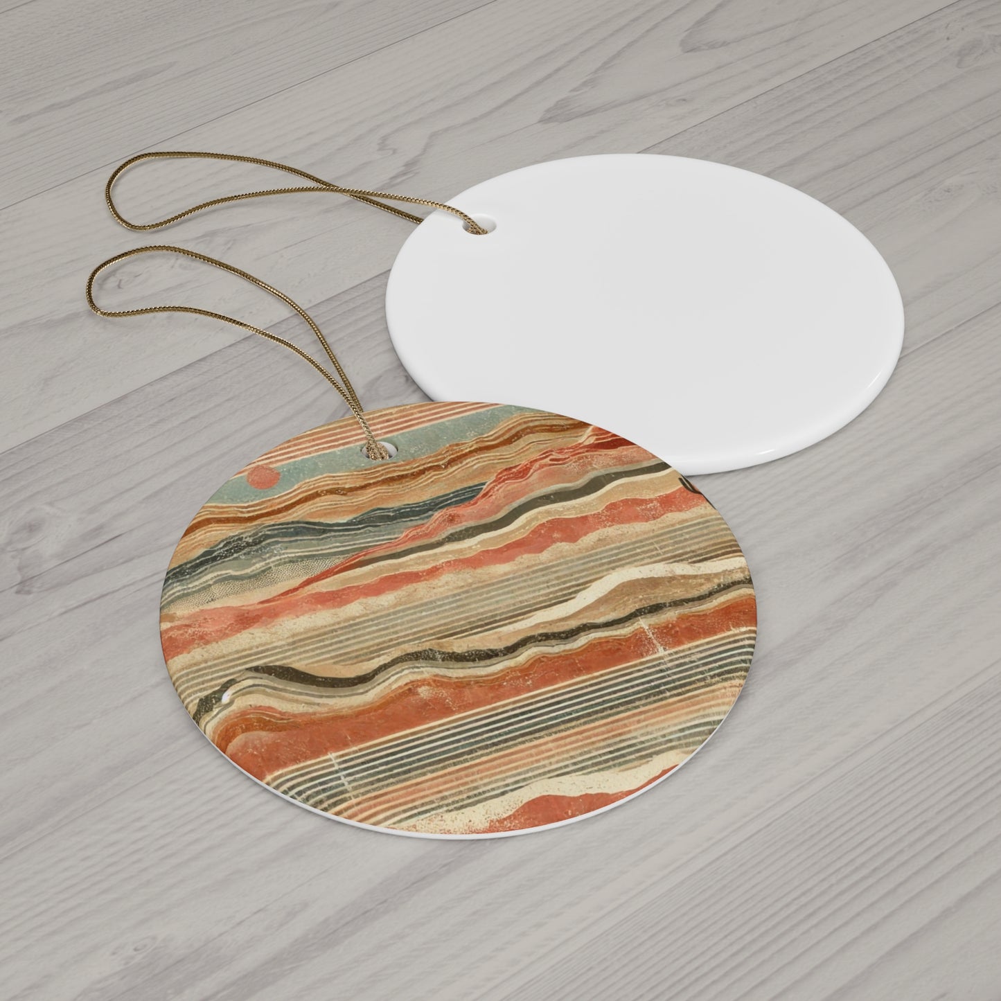 Ceramic Ornament desert theme