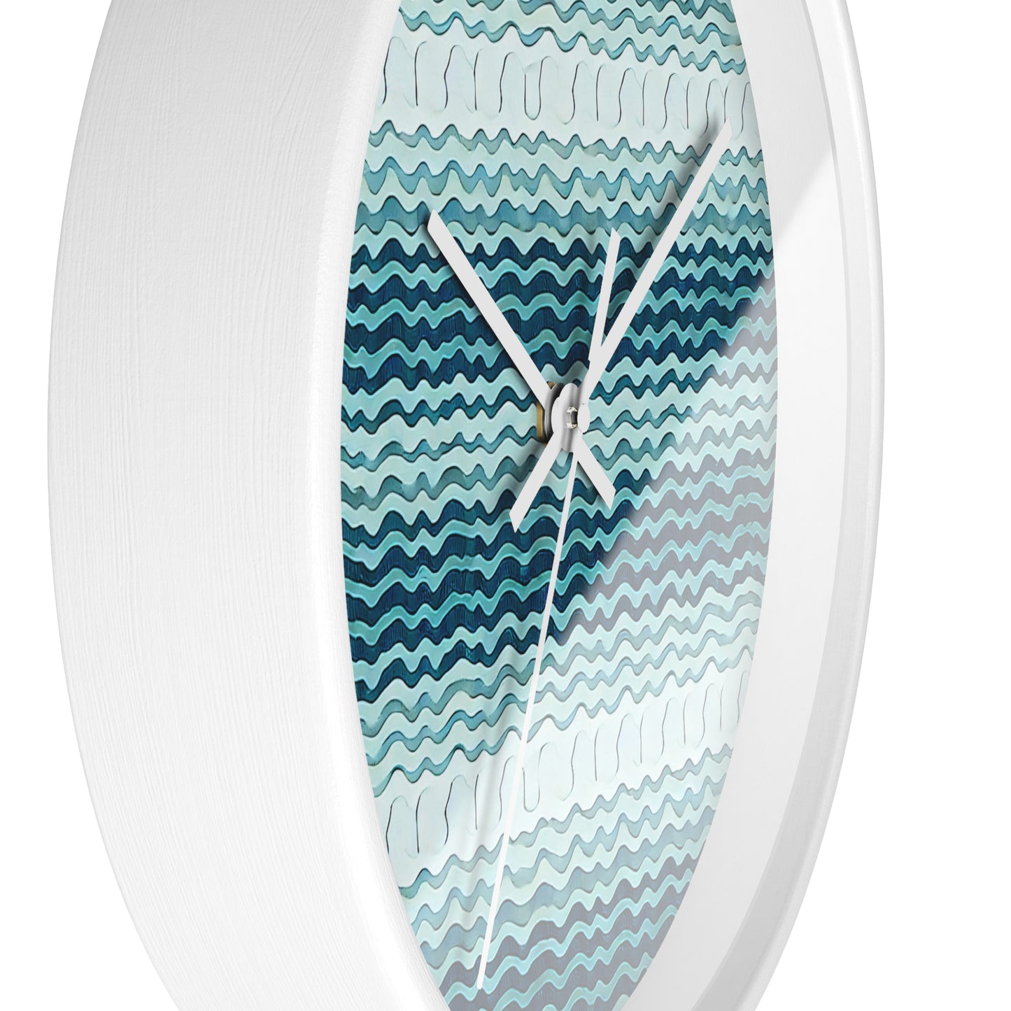 Tidal Knit Wall Clock
