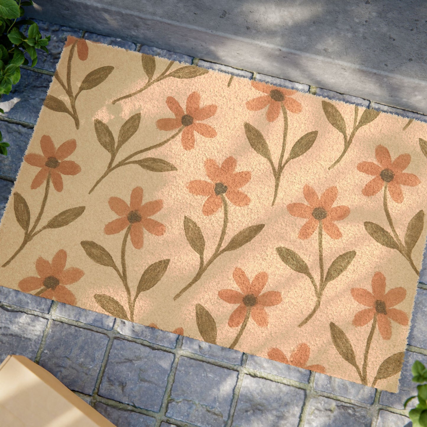 Meadow Bloom - Doormat - Rose Glow