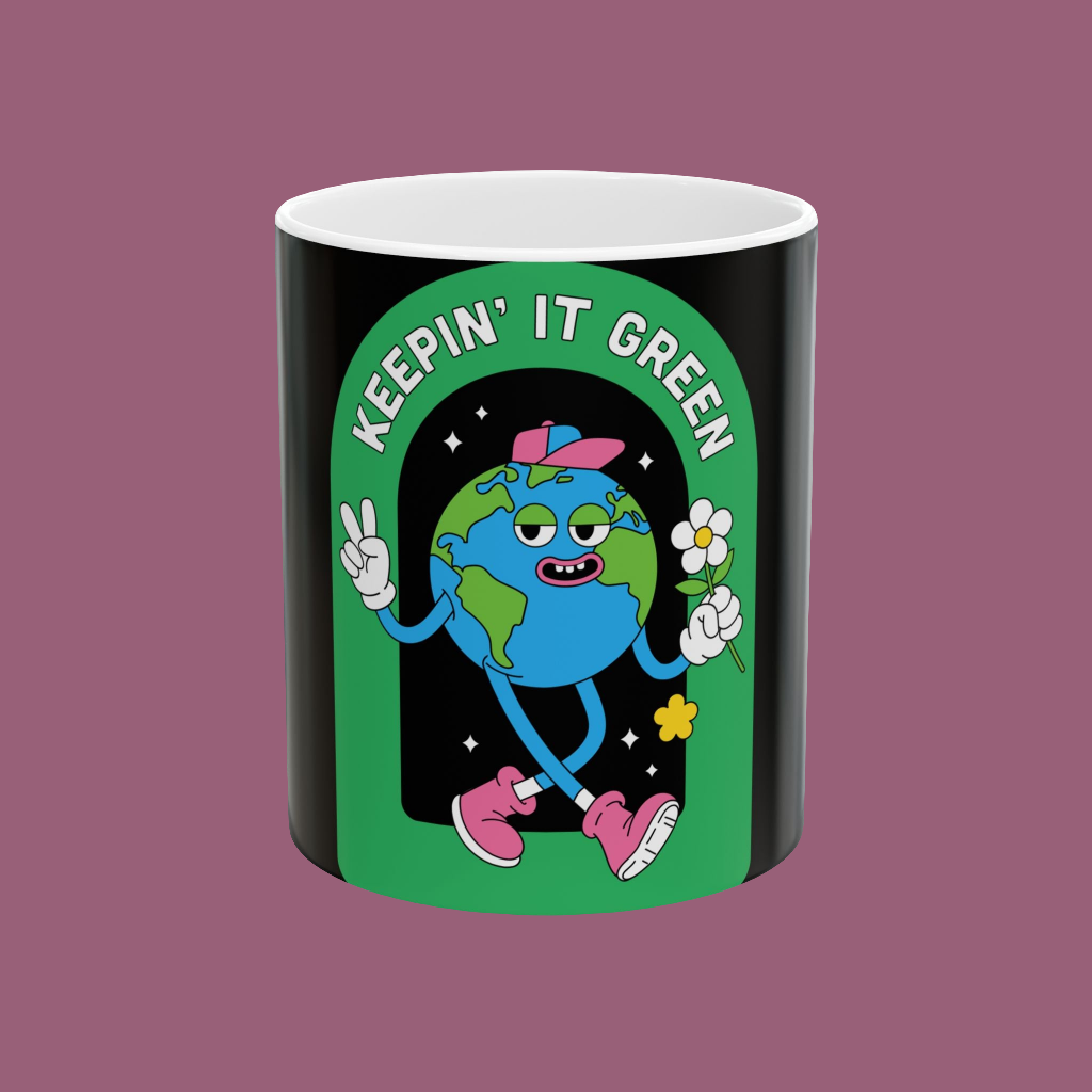 Keep it Geen Ceramic Mug
